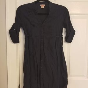 XS Navy shirt dress